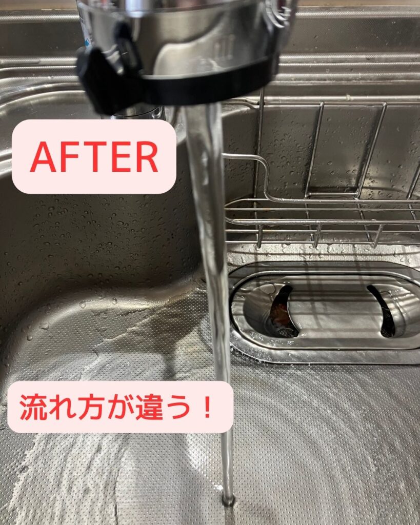 【水と生活】台所シャワーヘッドの汚れ。掃除をすると劇的に変わる!掃除後