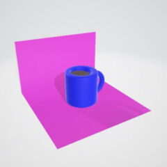 3DCGアートのWindowsの Blenderでコーヒーの創作